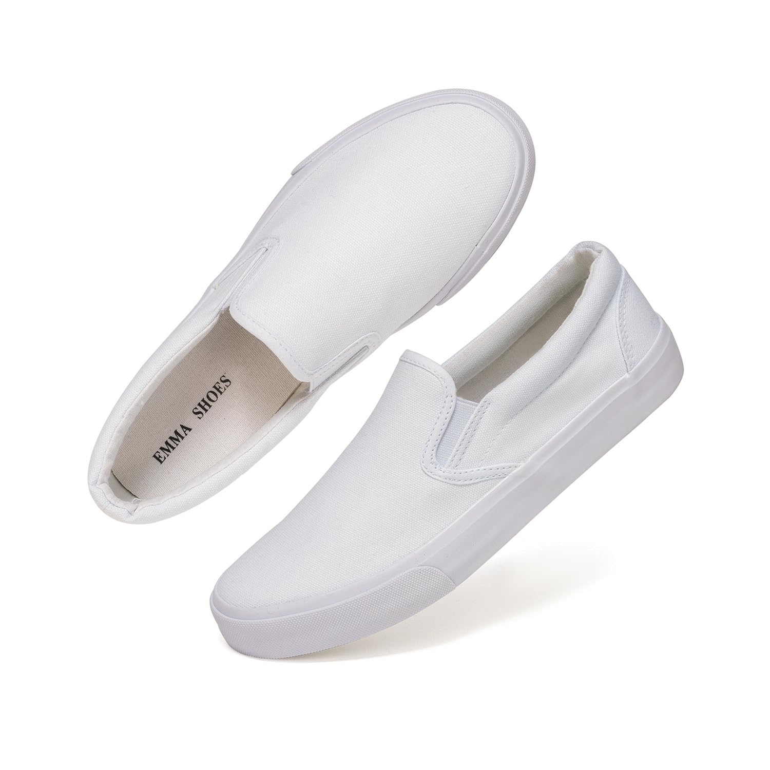 Amazon.com | Emma Shoes Low-Top Slip Ons Zapatillas de deporte de moda para mujer Zapatillas de lona casuales para mujer C